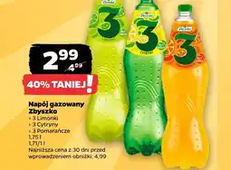Netto Napój gazowany Zbyszko 3 Pomarańcze oferta