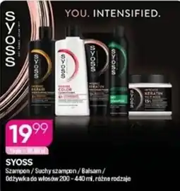 Koliber drogerie SYOSS Szampon / Suchy szampon / Balsam / Odżywka do włosów oferta
