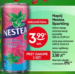 Żabka Napój Nestea Sparkling oferta