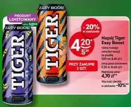 Żabka Napój Tiger Easy Boost oferta