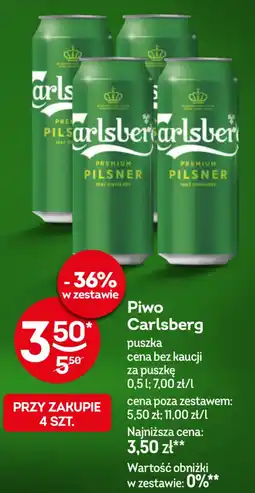 Żabka Piwo Carlsberg oferta