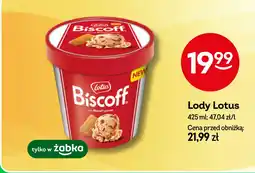 Żabka Lody Lotus Biscoff oferta