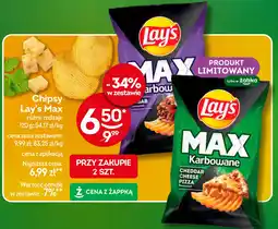 Żabka Chipsy Lay's Max oferta