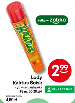 Żabka Lody Kaktus Ścisk oferta