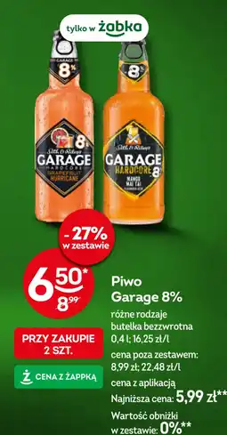 Żabka Piwo Garage 8% oferta
