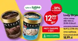 Żabka Lody Grycan oferta