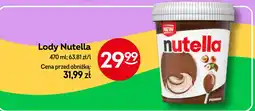 Żabka Lody Nutella oferta