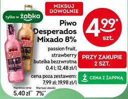 Żabka Piwo Desperados Mixado 8% oferta