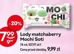 Żabka Lody matchaberry Mochi Soti oferta