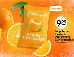 Żabka Lody Sorbet Mrożona Pomarańcza La Menorquina oferta