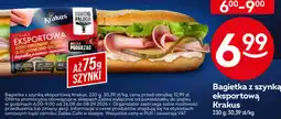 Żabka Bagietka z szynką eksportową Krakus oferta