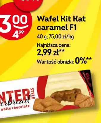 Żabka Wafel Kit Kat caramel F1 oferta