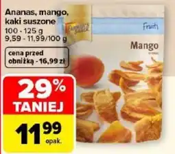 Carrefour Market Ananas, mango, kaki suszone oferta