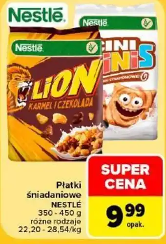 Carrefour Market Płatki śniadaniowe NESTLÉ oferta