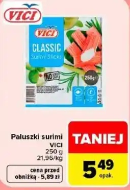 Carrefour Market Paluszki surimi VICI oferta