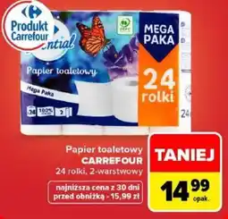 Carrefour Market Papier toaletowy Carrefour oferta
