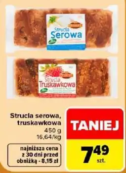 Carrefour Market Strucla Serowa Truskawkowa oferta