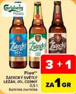 Carrefour Market Piwo Zatecky oferta