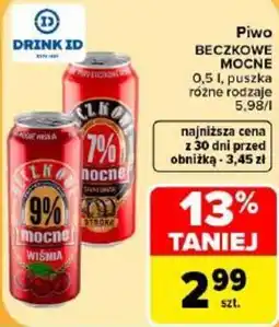 Carrefour Market Piwo Beczkowe Mocne oferta