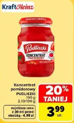Carrefour Market Koncentrat pomidorowy Pudliszki oferta
