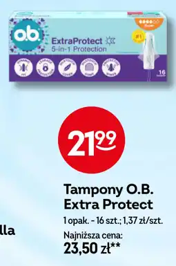 Żabka Tampony O.B. Extra Protect oferta