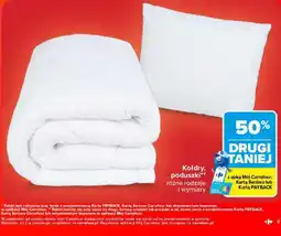 Carrefour Market Kołdry, poduszki oferta