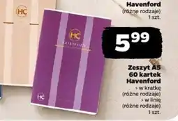 Netto Zeszyt A5 Havenford oferta