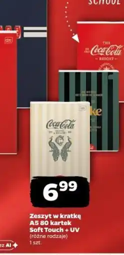 Netto Zeszyt w kratkę Coca-Cola oferta