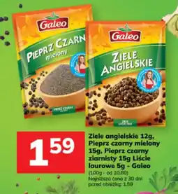 Hitpol Ziele angielskie Pieprz czarny mielony Pieprz czarny ziarnisty Liście laurowe - Galeo oferta