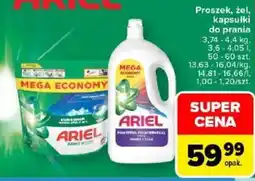 Carrefour Market Proszek, żel, kapsułki do prania Ariel Mega Economy oferta