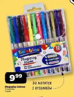 Netto Długopisy żelowe bambino oferta