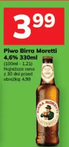 Hitpol Piwo Birra Moretti oferta