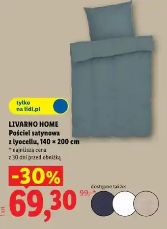 Pościel satynowa z lyocellu