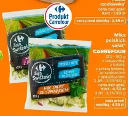 Carrefour Market Miks polskich sałat CARREFOUR oferta