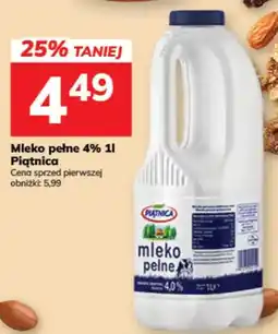 Hitpol Mleko pełne 4% Piątnica oferta