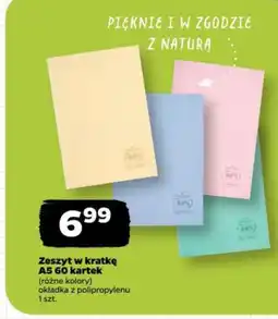 Netto Zeszyt w kratkę A5 oferta