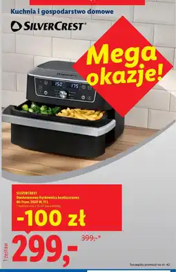 Lidl SILVERCREST Dwukomorowa frytkownica bez tłuszczowa oferta