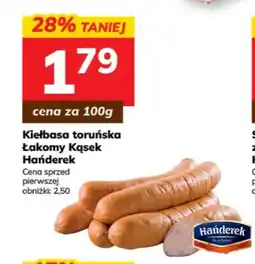 Hitpol Kiełbasa toruńska Łakomy Kąsek Hańderek oferta