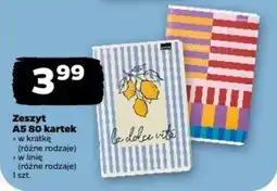 Netto Zeszyt A5 oferta