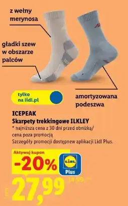 Lidl Skarpety trekkingowe ILKLEY oferta