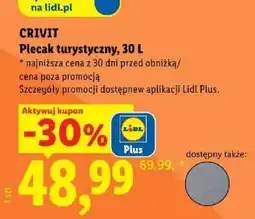 Lidl Plecak turystyczny Crivit oferta