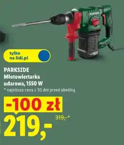 Lidl Młotowiertarka uderowa, 1550 W oferta
