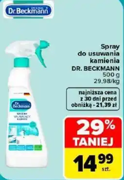 Carrefour Market Spray do usuwania kamienia DR. BECKMANN oferta