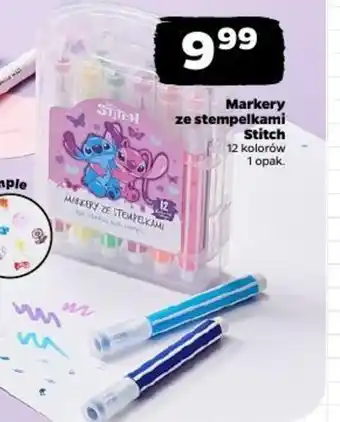 Markery ze stempelkami Stitch