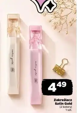 Netto Zakreślacze Satin Gold oferta