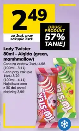 Hitpol Lody Twister Algida oferta