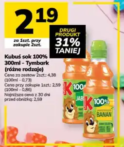 Hitpol Kubuś sok 100% oferta