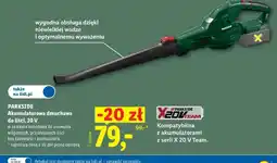 Lidl Akumulatorowa dmuchawa do liści, 20 V oferta