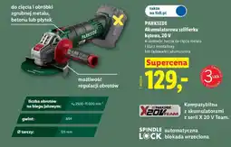 Lidl Akumulatorowa szlifierka kątowa, 20 V oferta