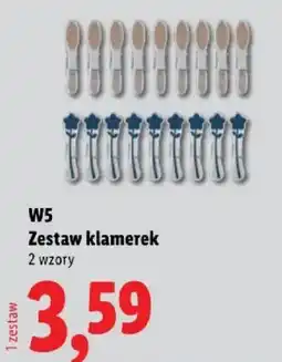 Lidl Zestaw klamerek oferta